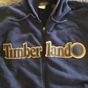 Men’s Woman’s Timberland navy hoodie